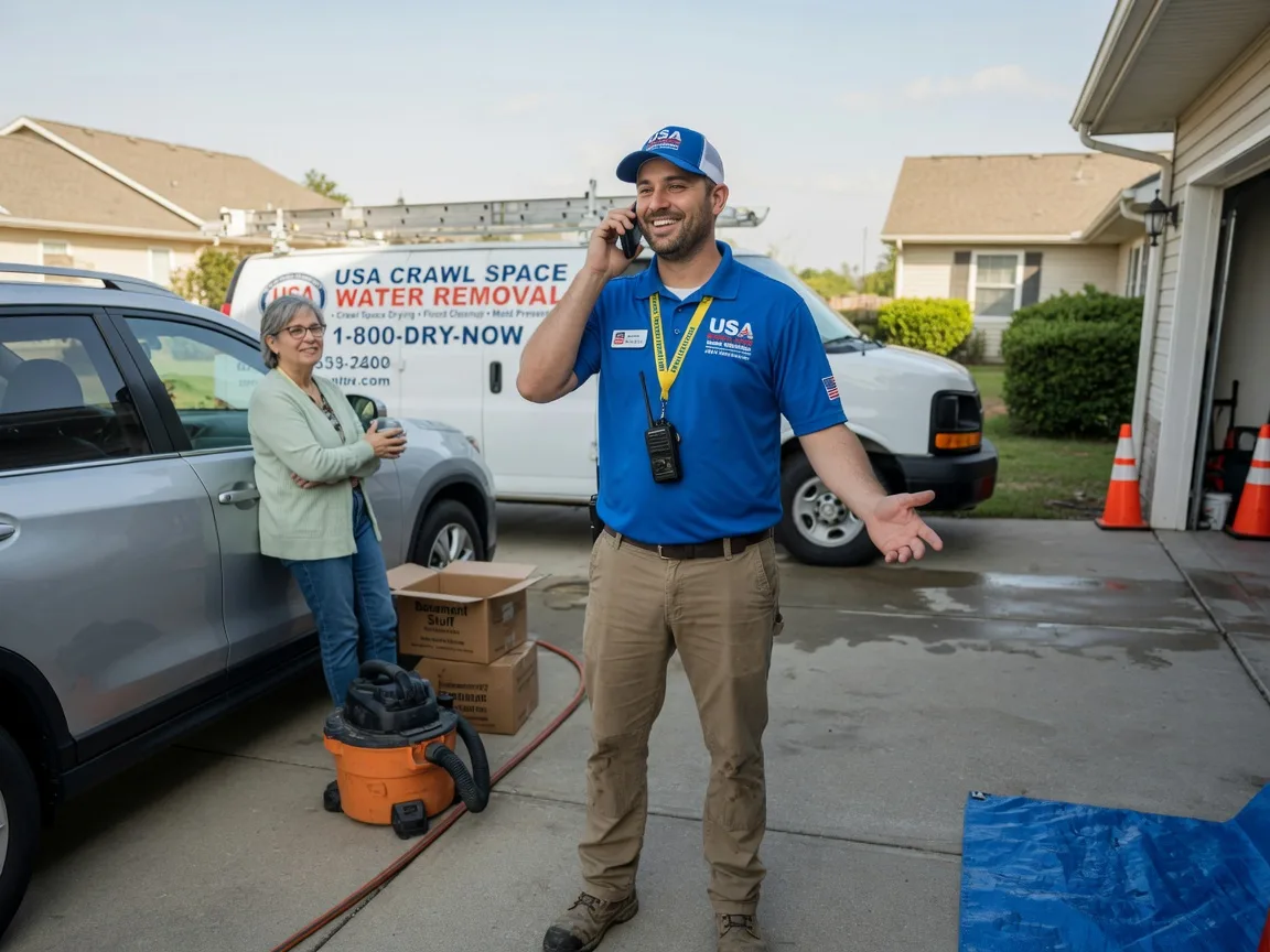 Crawl Space Water Removal Russell, AR FAQs